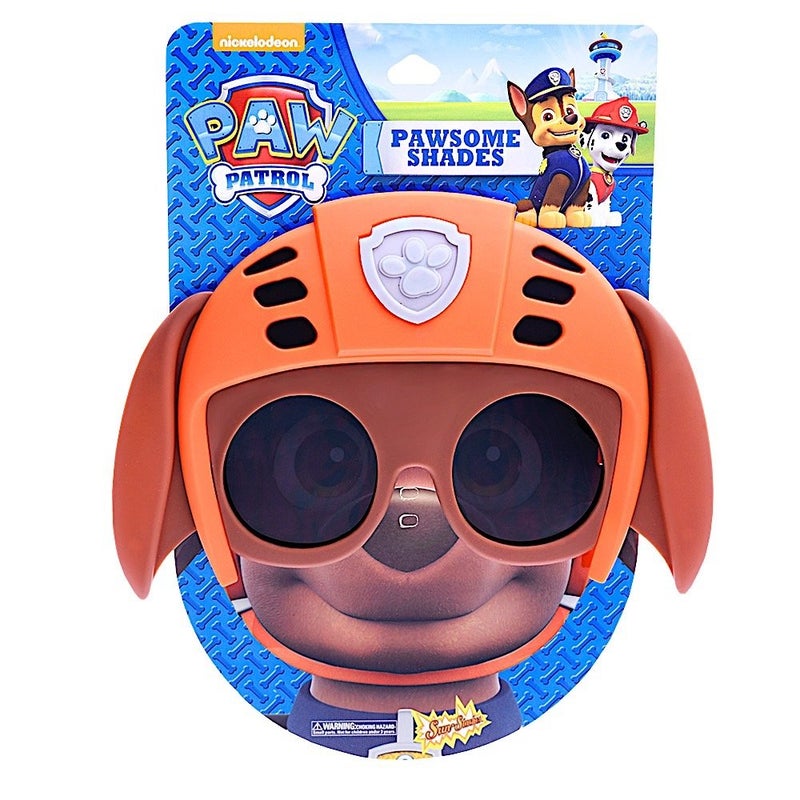 Sun-Staches Paw Patrol Official Zuma Sunglasses Costume Accessory, UV400 Lenses, Chocolate Lab Brown Mask, One Size Fits Most - Image 2